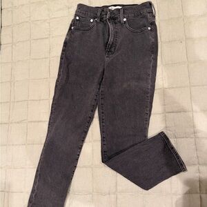 Women's Madewell Perfect Vintage Black Jeans